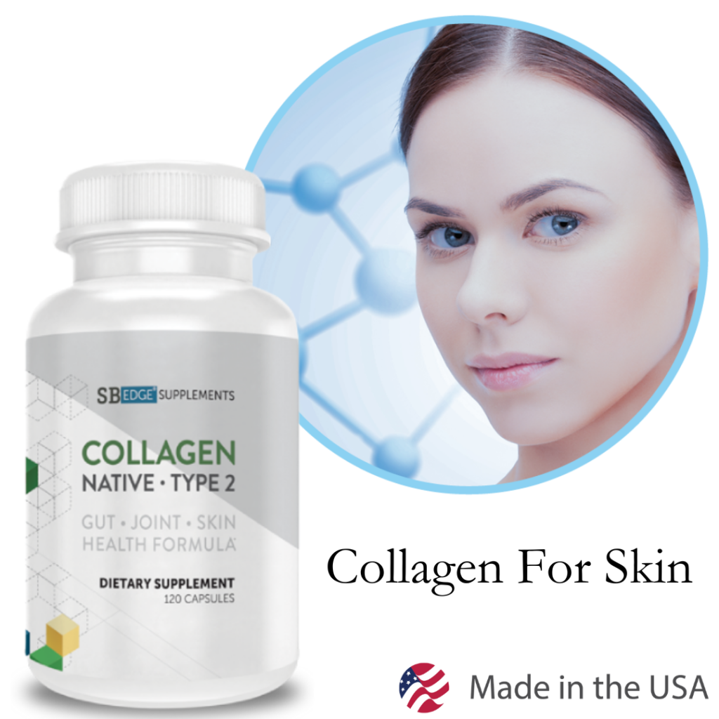 Native Collagen Type 2 (CNTs) Pills Supplements SB EDGE